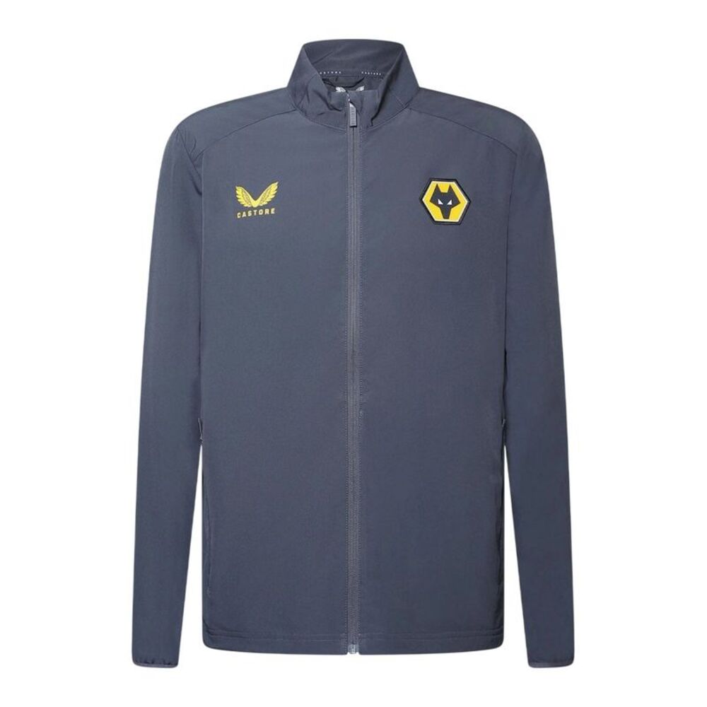 Castore Mens Wolverhampton Wanderers FC Football Jacket / Ebony